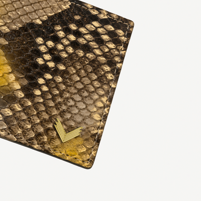 Classic Wallet, Python Leather