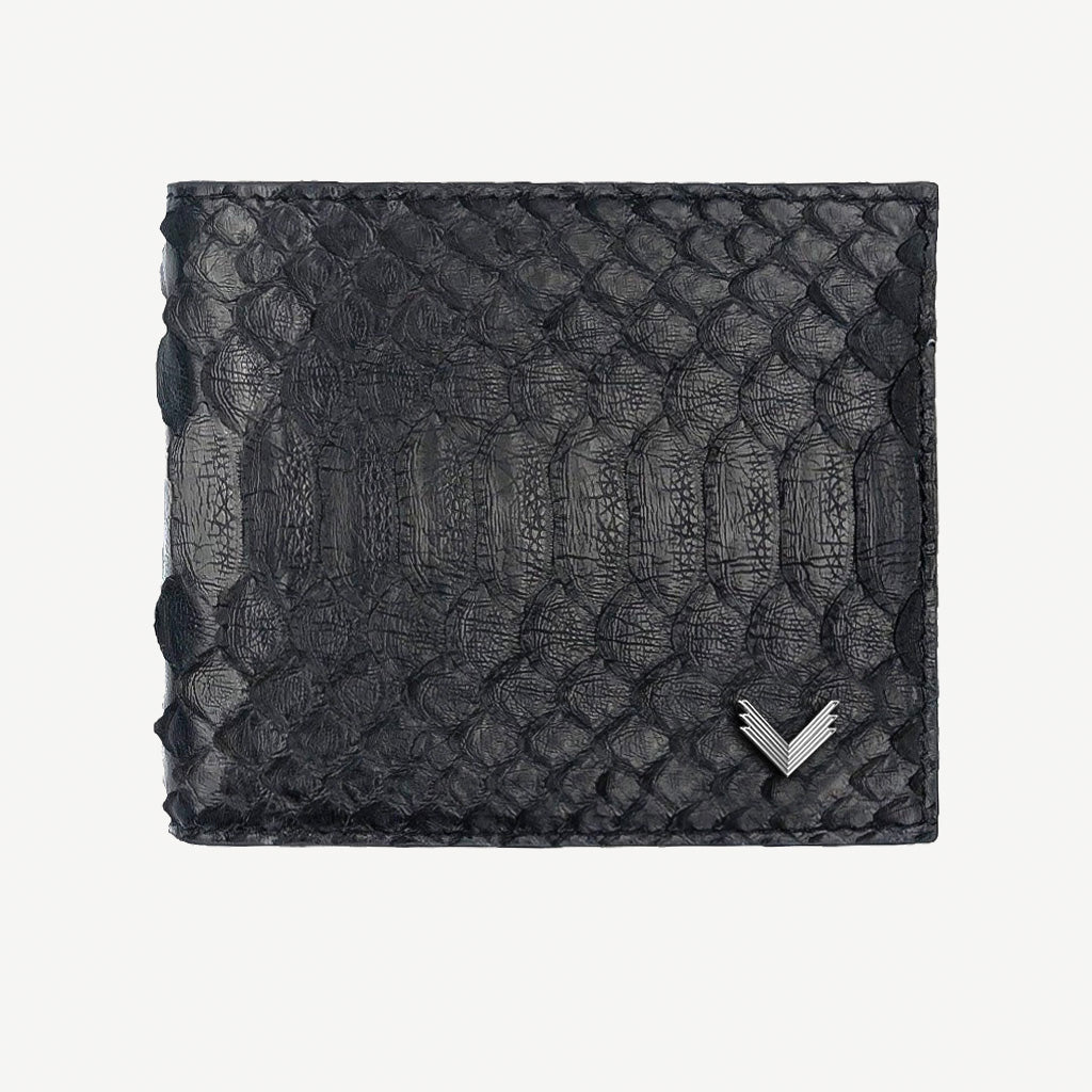 Classic Wallet, Python Leather