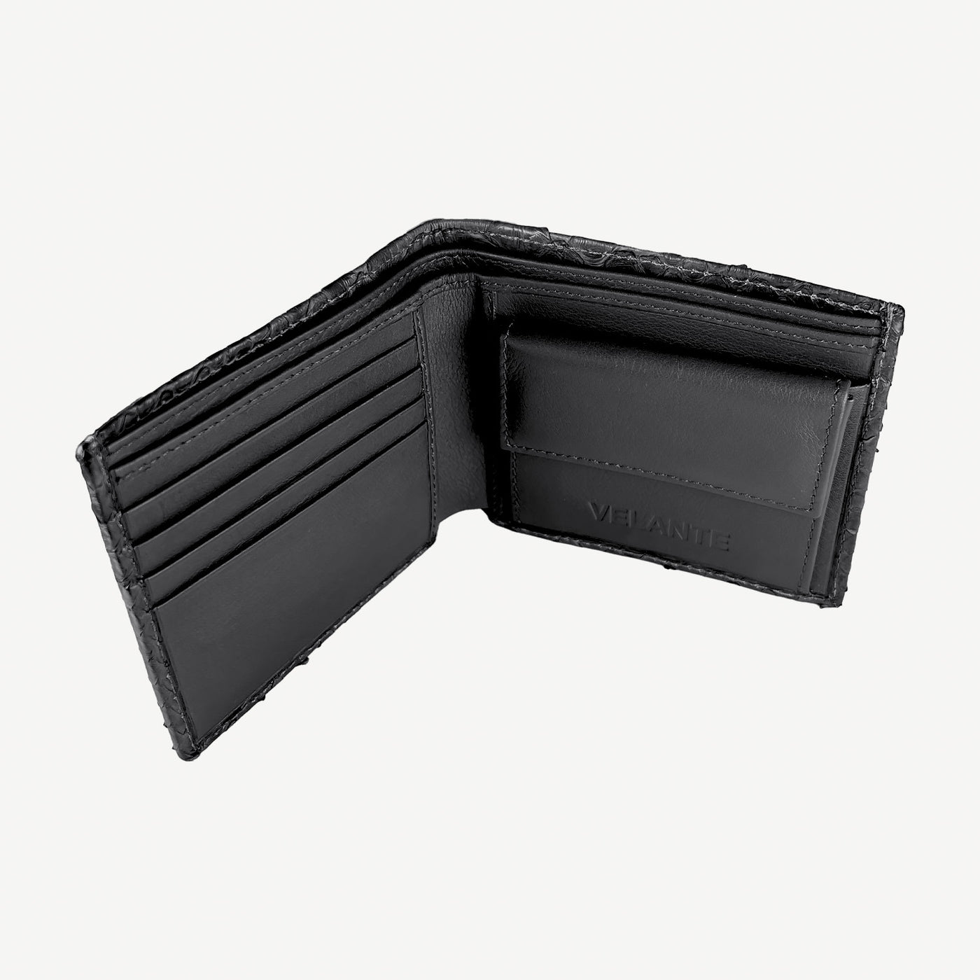Classic Wallet, Python Leather