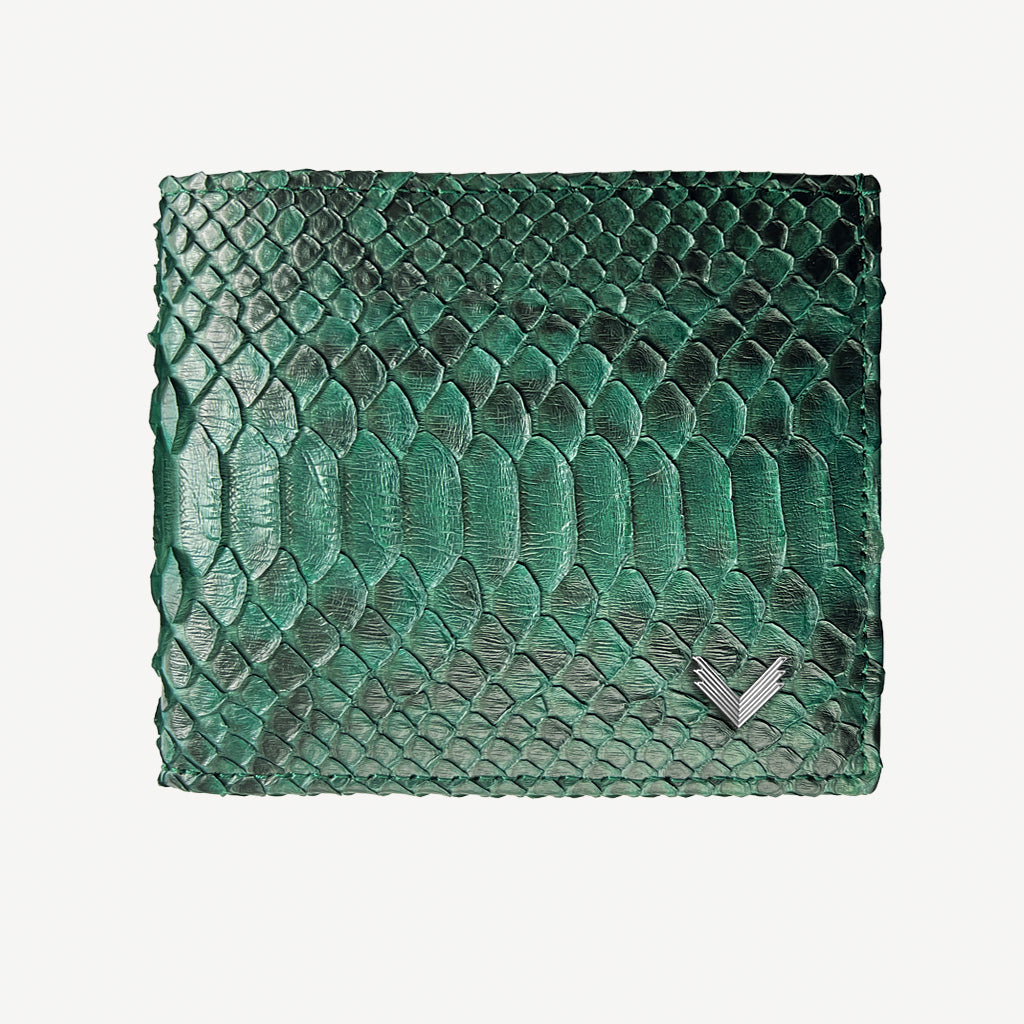 Classic Wallet, Python Leather