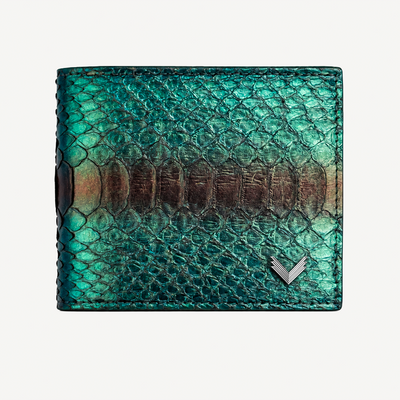 Classic Wallet, Python Leather