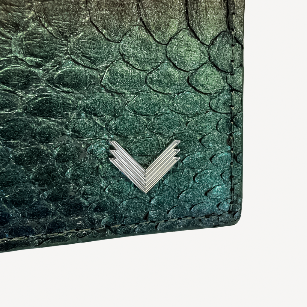 Classic Wallet, Python Leather