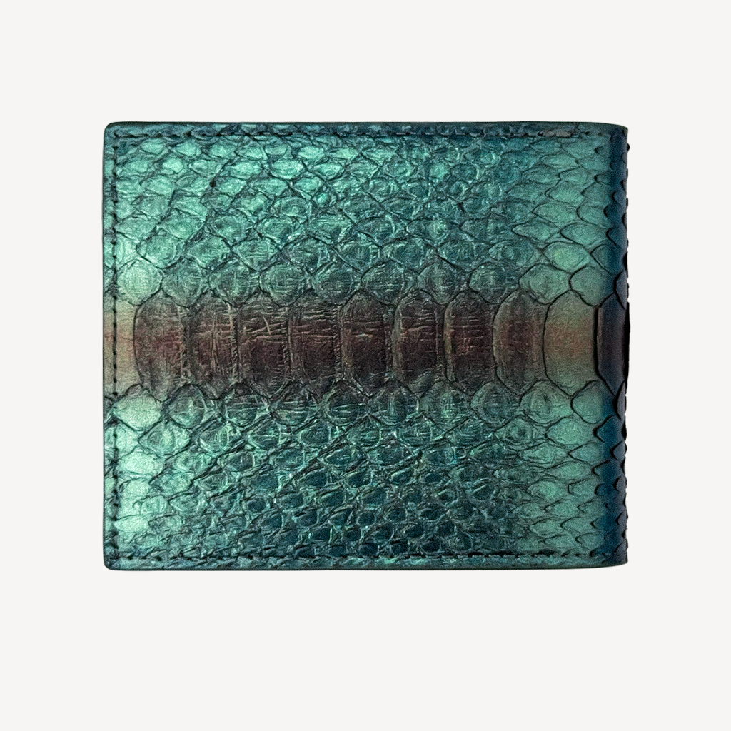 Classic Wallet, Python Leather