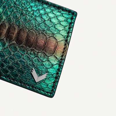 Classic Wallet, Python Leather
