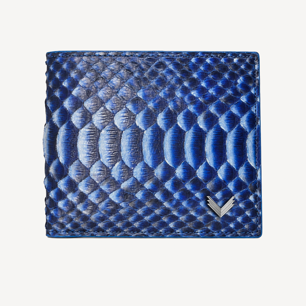 Classic Wallet, Python Leather