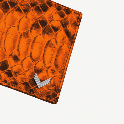 Classic Wallet, Python Leather