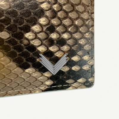 Classic Wallet, Python Leather