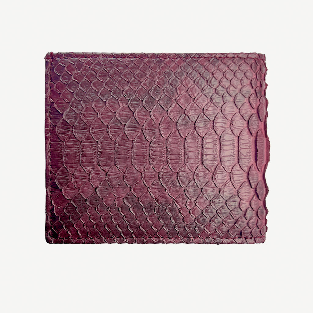 Classic Wallet, Python Leather