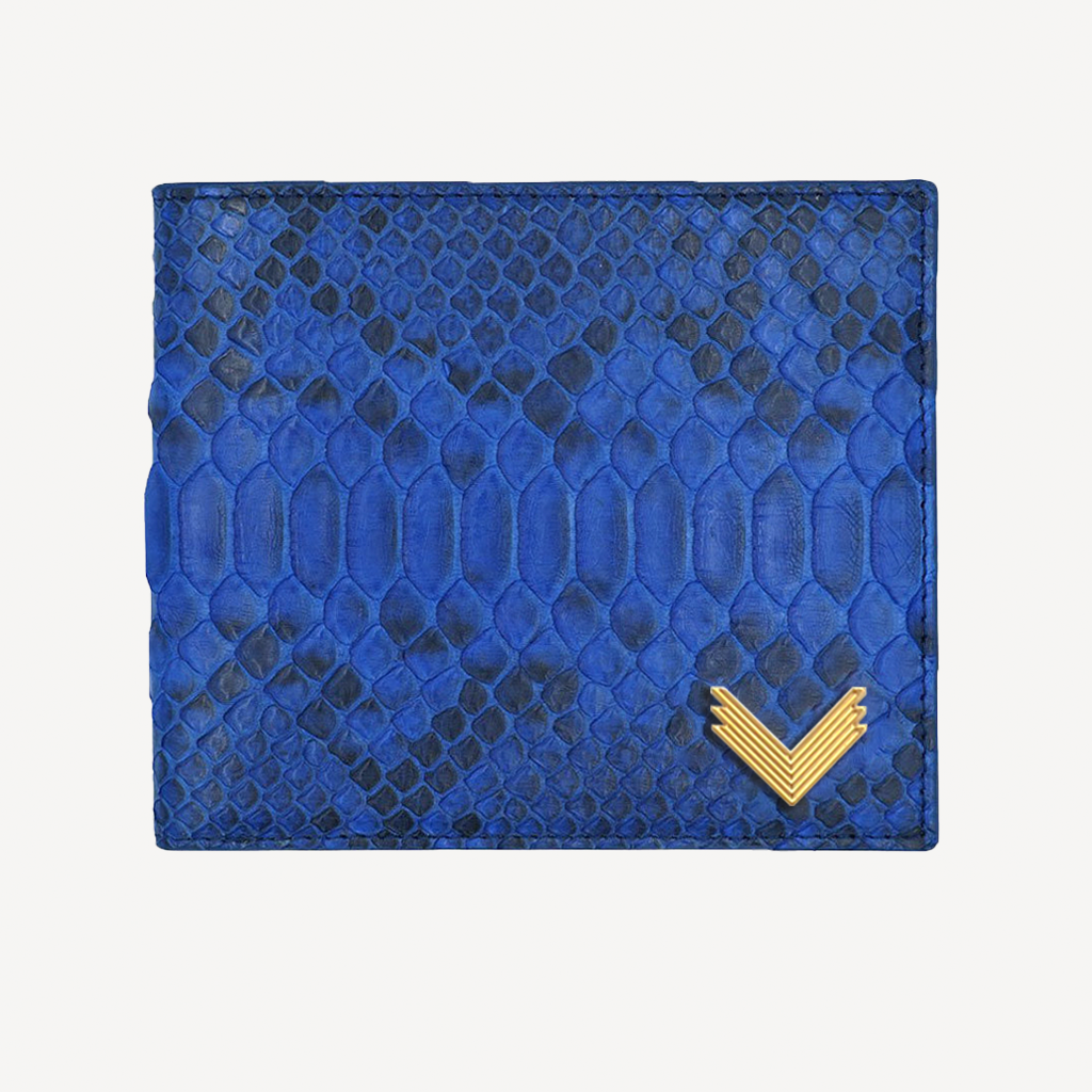 Classic Wallet, Python Leather