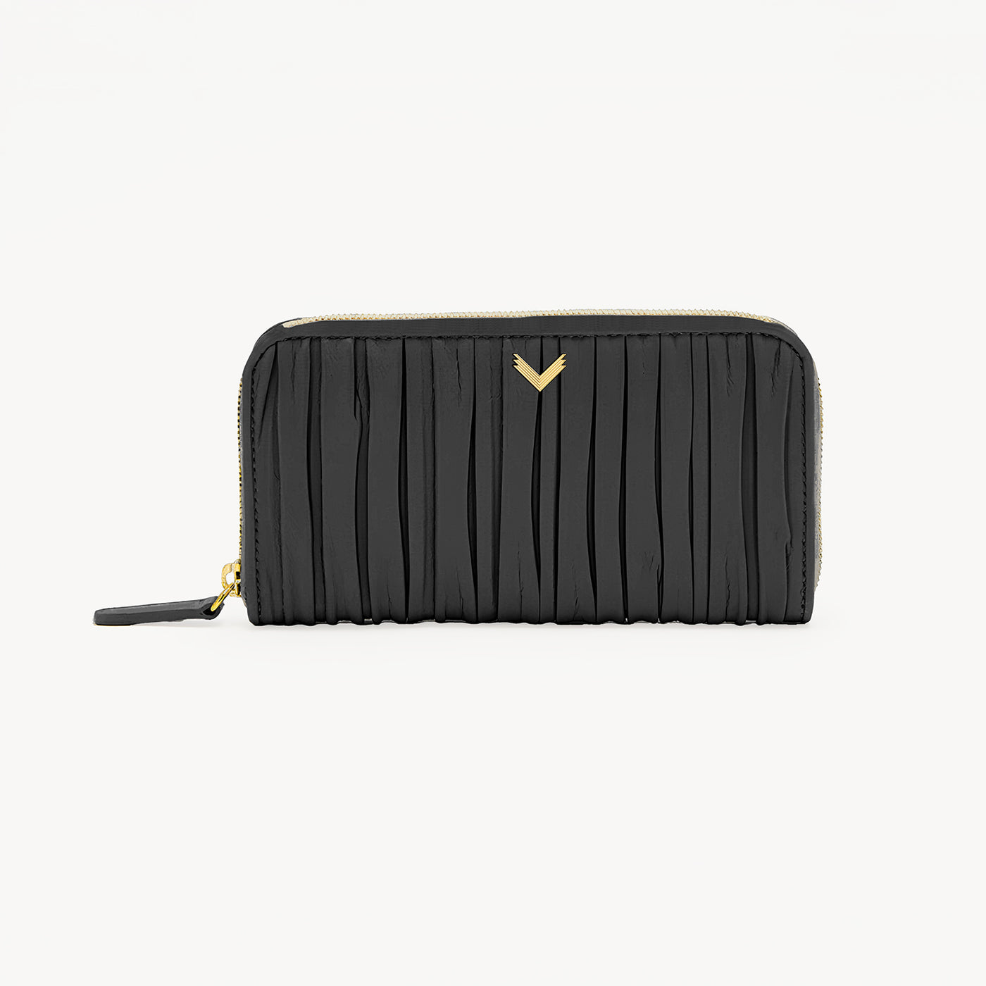 Zipper Wallet, Calf Leather