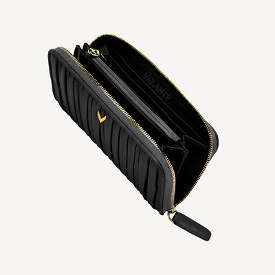 Zipper Wallet, Calf Leather