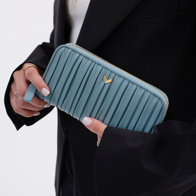 Zipper Wallet, Calf Leather