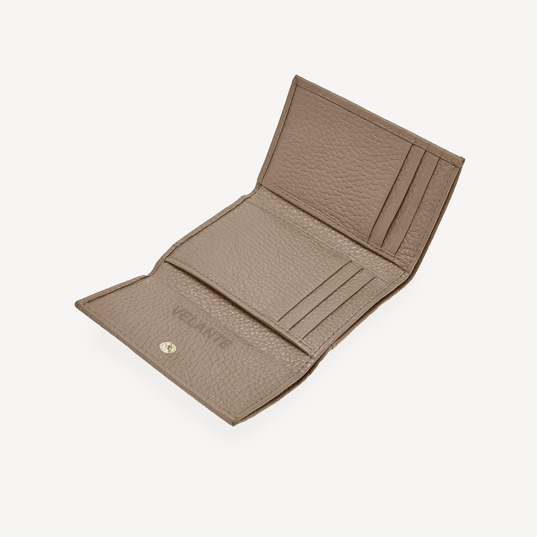 Trio Wallet Mini, Calf Leather