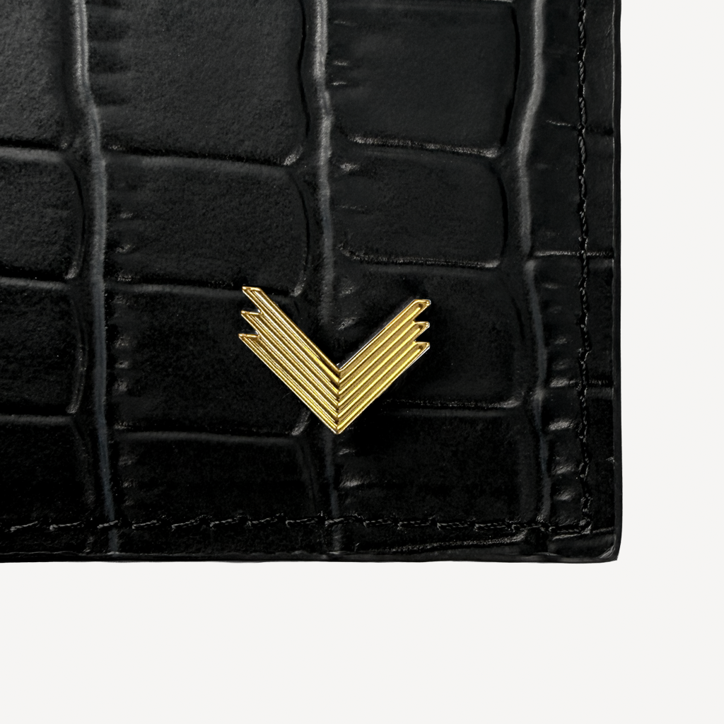 Passport Wallet, Python Leather