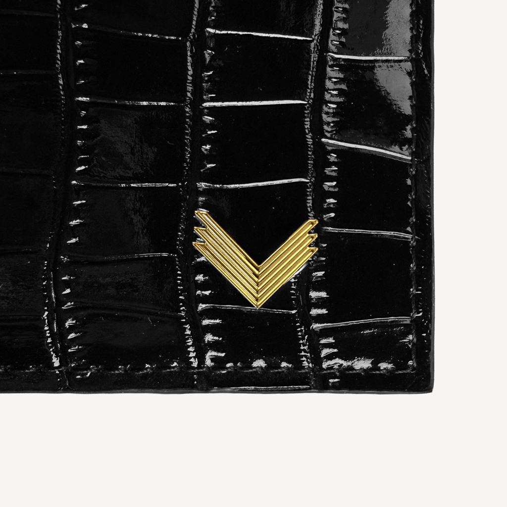 Passport Wallet, Python Leather