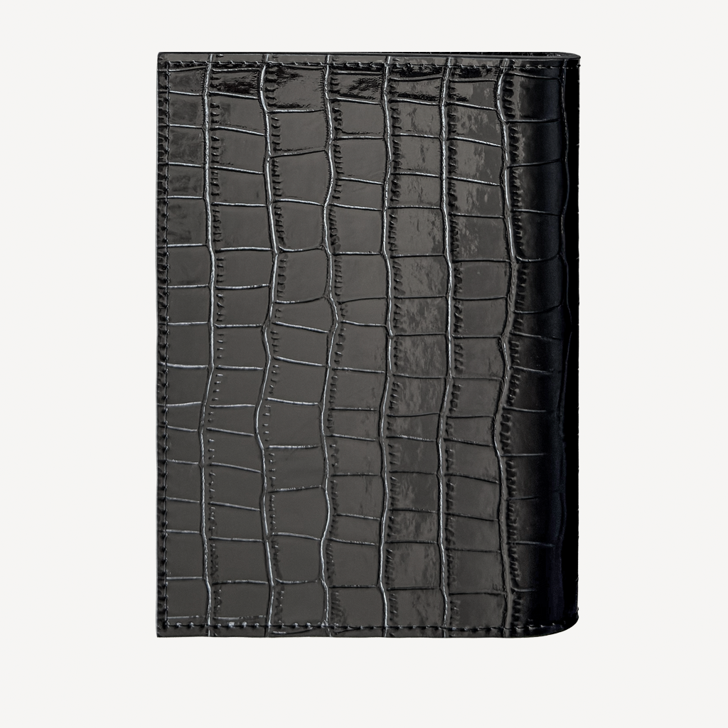 Passport Wallet, Python Leather