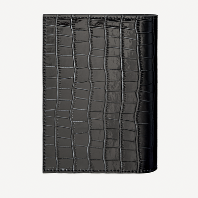 Passport Wallet, Python Leather