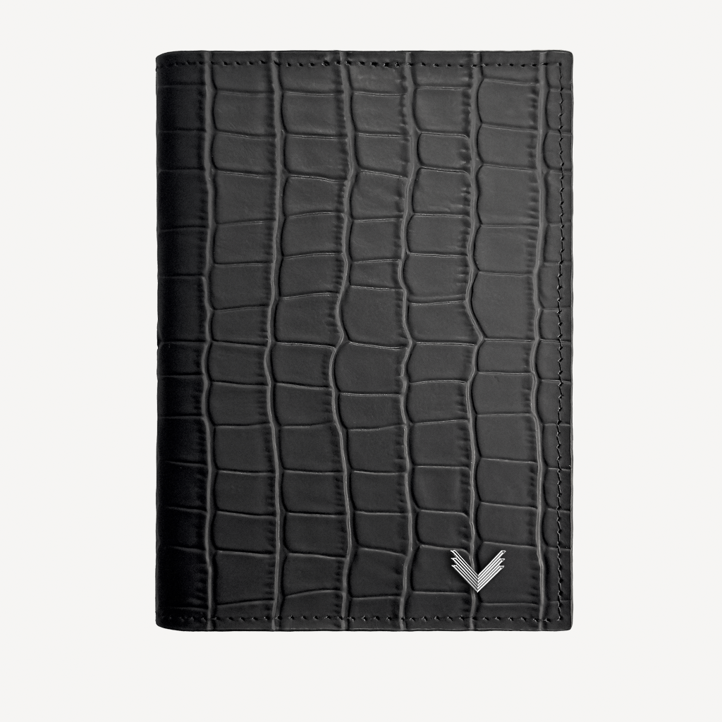 Passport Wallet, Python Leather
