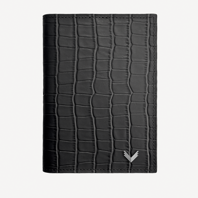 Passport Wallet, Python Leather