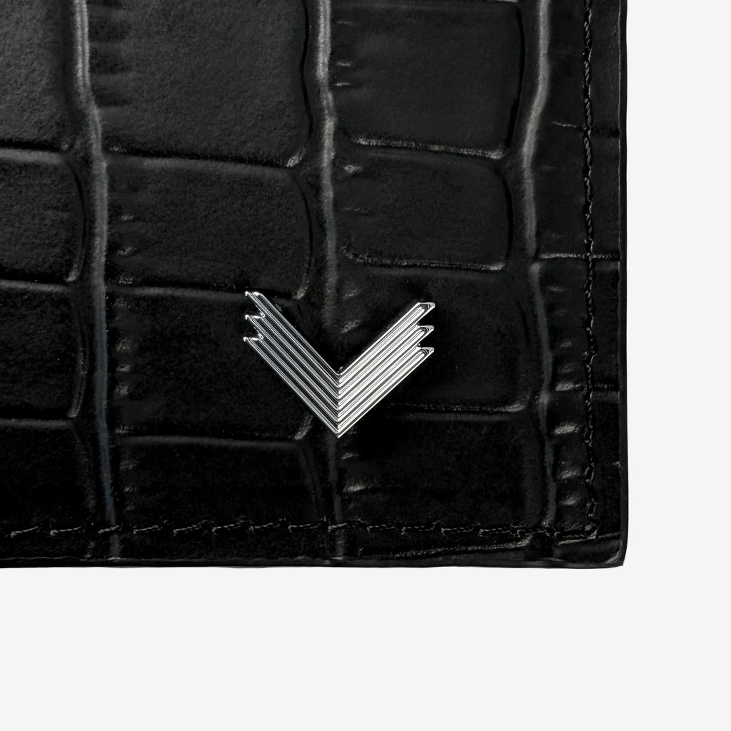 Passport Wallet, Python Leather