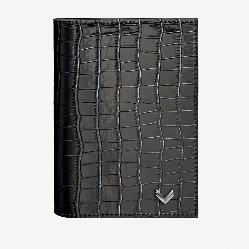 Passport Wallet, Python Leather