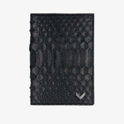 Passport Wallet, Python Leather
