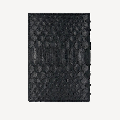 Passport Wallet, Python Leather