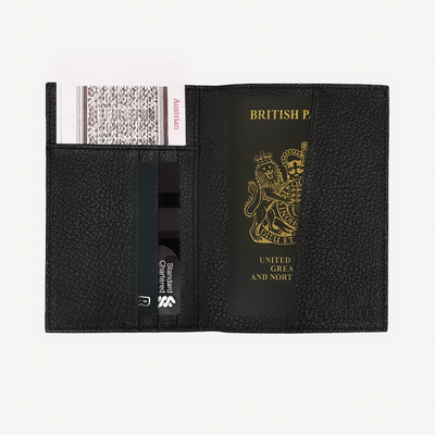Passport Wallet, Python Leather