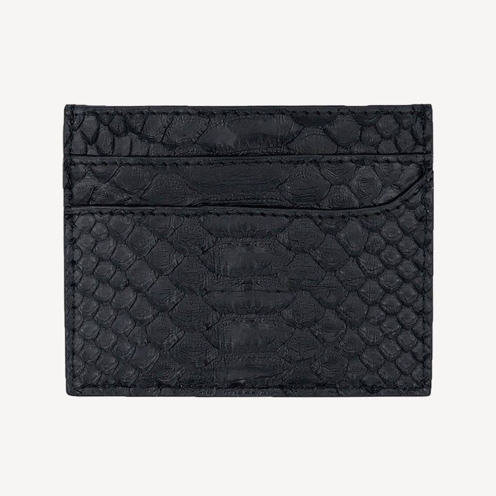 Card Holder, Python Leather