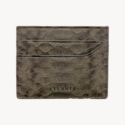 Card Holder, Python Leather