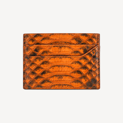 Card Holder, Python Leather