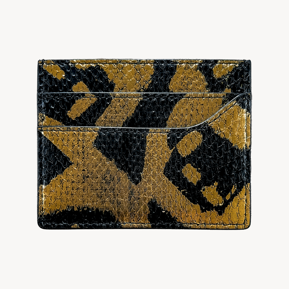 Card Holder, Python Leather