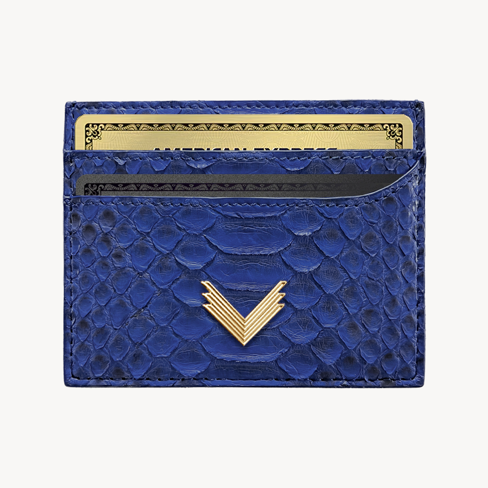 Card Holder, Python Leather