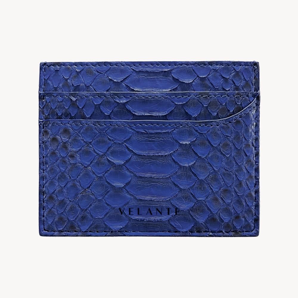 Card Holder, Python Leather