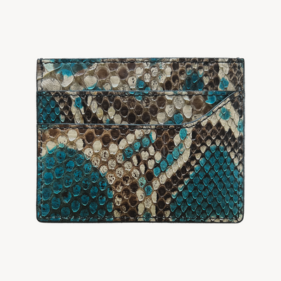 Card Holder, Python Leather