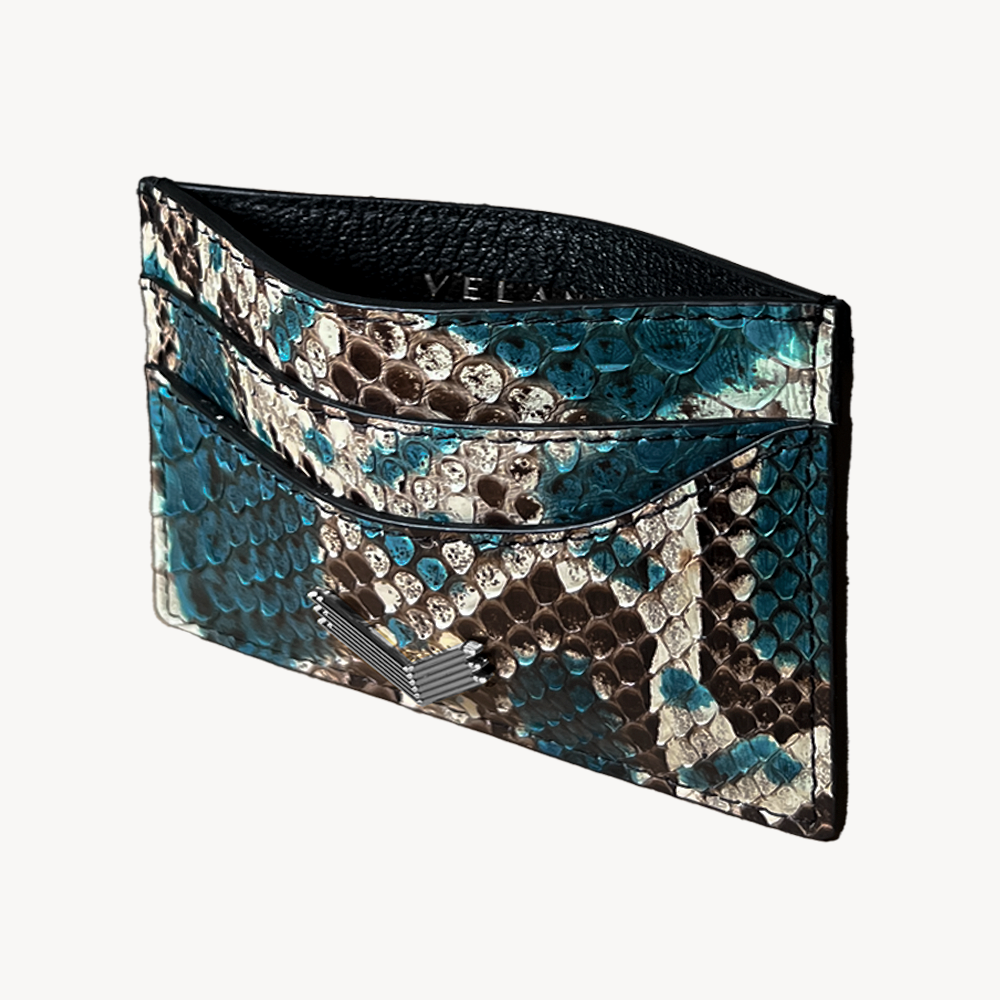 Card Holder, Python Leather