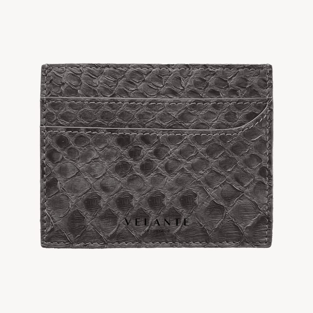 Card Holder, Python Leather