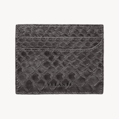 Card Holder, Python Leather