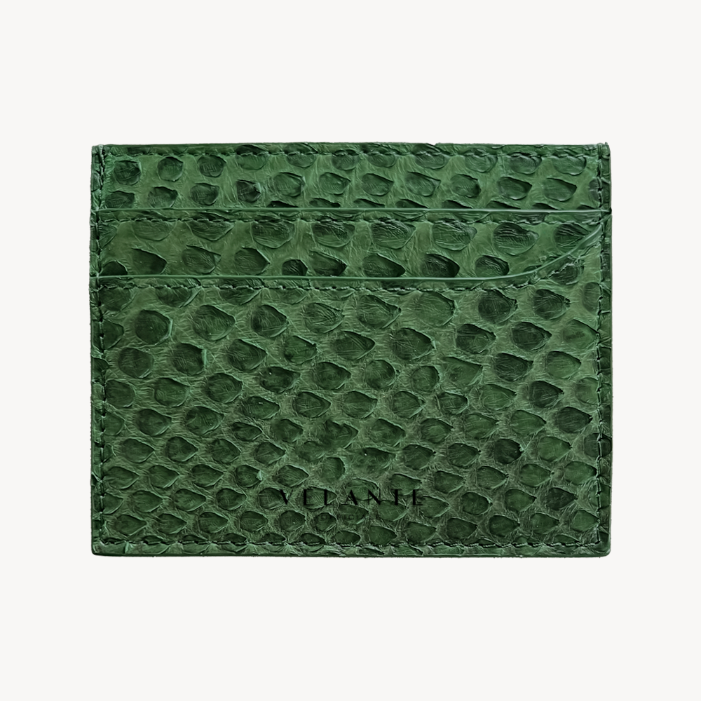 Card Holder, Python Leather