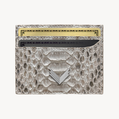 Card Holder, Python Leather