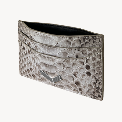 Card Holder, Python Leather