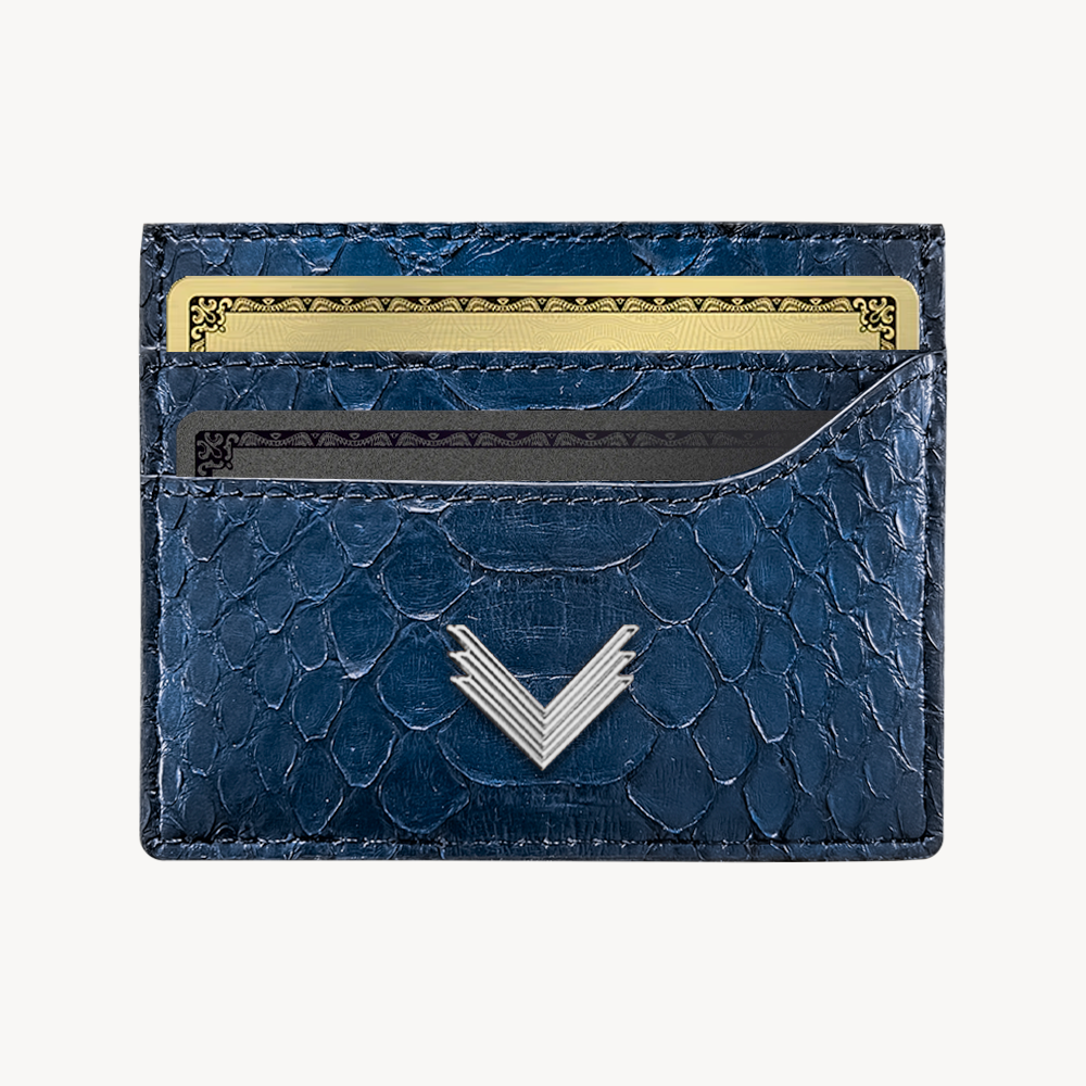 Card Holder, Python Leather