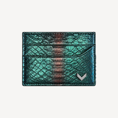 Card Holder, Python Leather