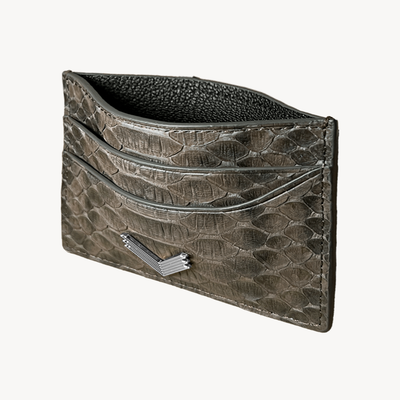 Card Holder, Python Leather