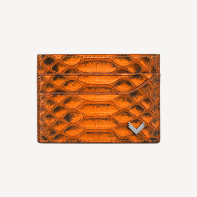 Card Holder, Python Leather