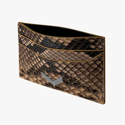 Card Holder, Python Leather