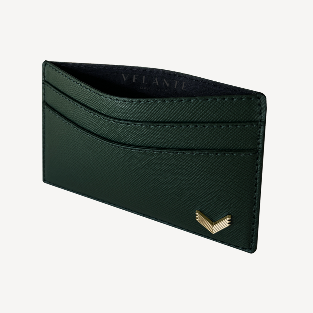 Card Holder, Saffiano Leather
