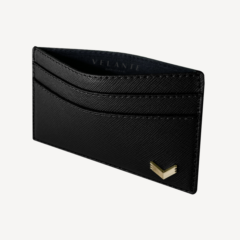 Card Holder, Saffiano Leather