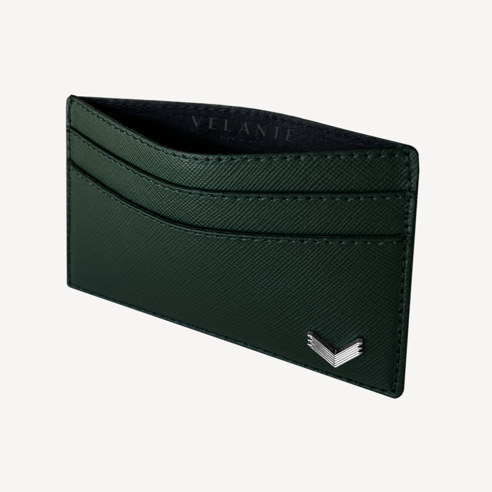 Card Holder, Saffiano Leather