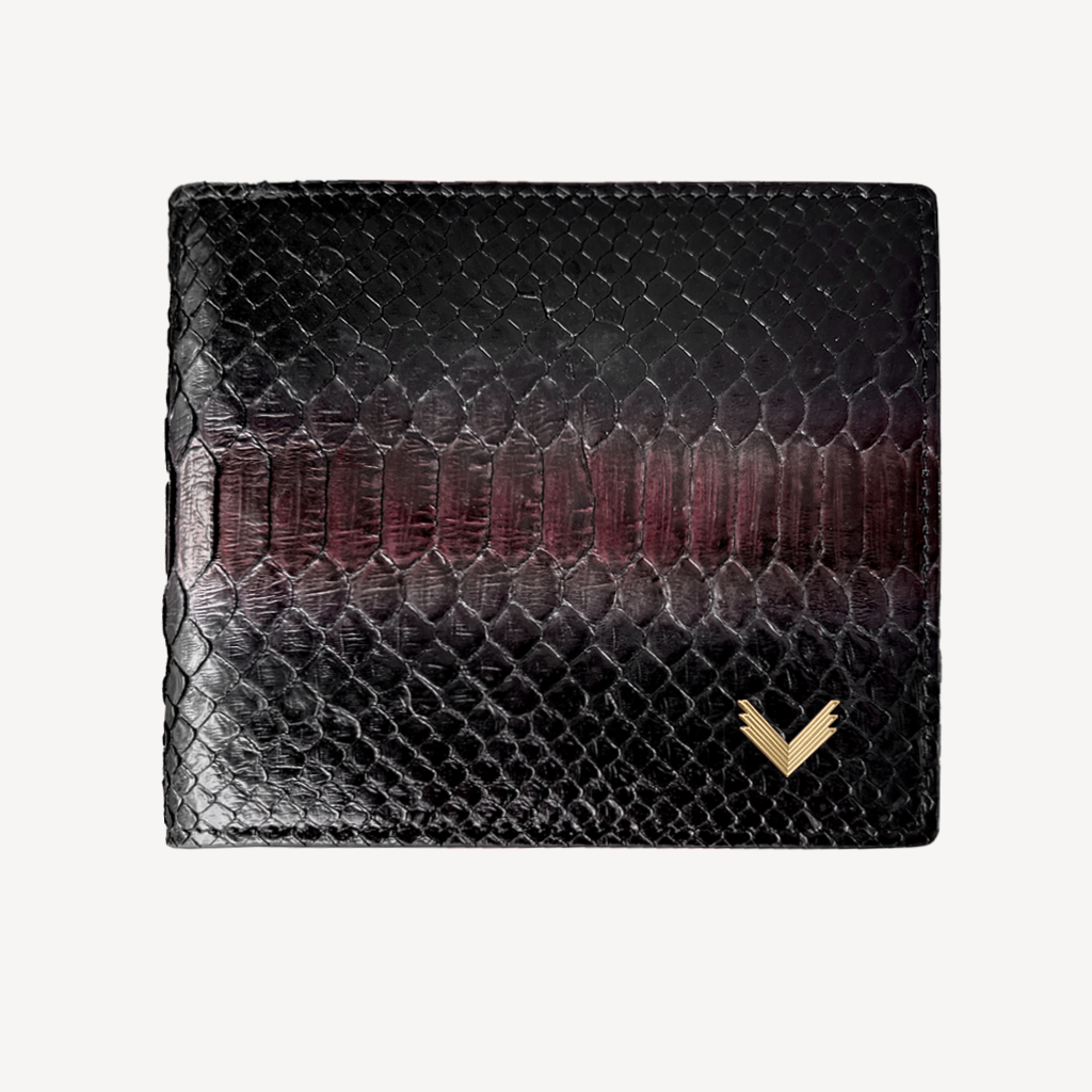 Classic Wallet, Python Leather